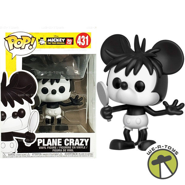 Funko Pop! Disney: Plane Crazy Mickey #431 — Mickey’s 90th — packaging stock image