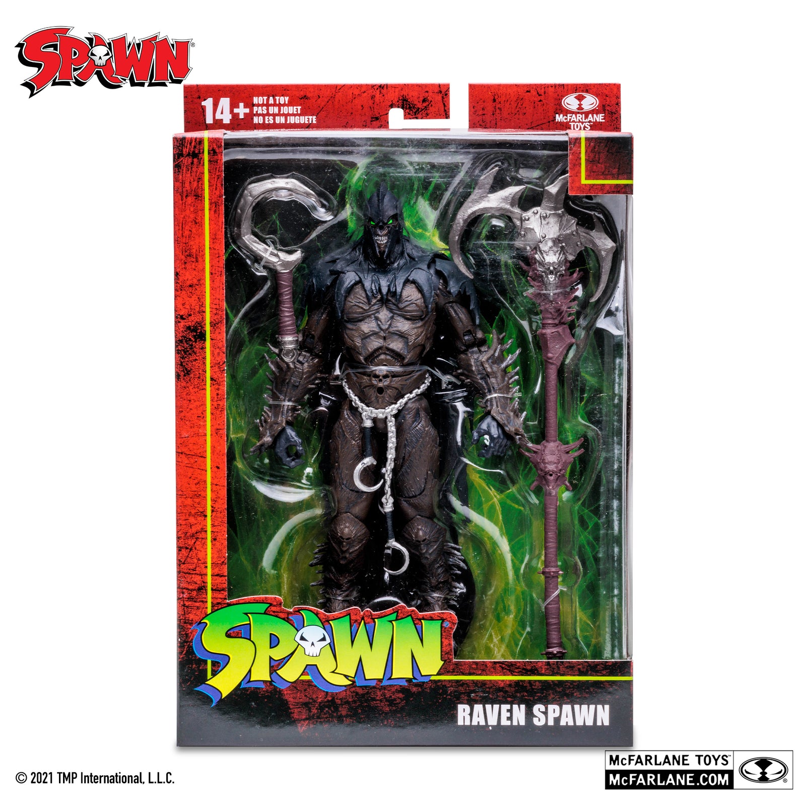 McFarlane Toys Raven Spawn Action Figure [Small Hook]
