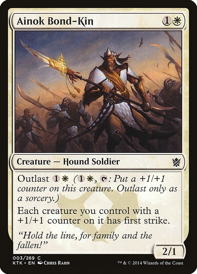 Ainok Bond-Kin (3) [Khans of Tarkir]