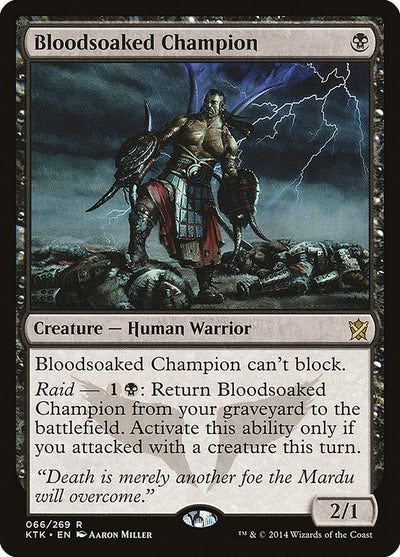 Bloodsoaked Champion [KTK-66] - [Khans of Tarkir] (English)