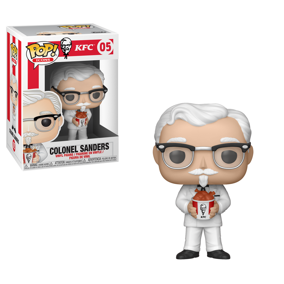 Funko Pop Ad Icons KFC Colonel Sanders #05 Vinyl Figure