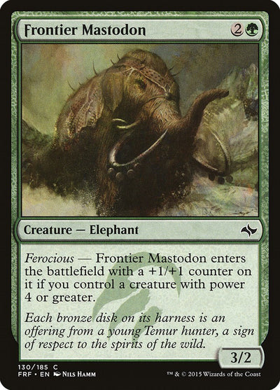 Frontier Mastodon [FRF-130] - [Fate Reforged] (English)
