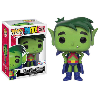 Funko Pop Teen Titans Go Beast Boy as Martian Manhunter #337 TRU Exclusive