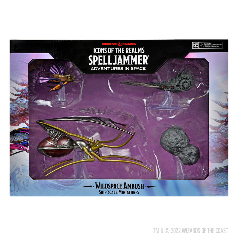 Dungeons & Dragons Miniatures: Icons of the Realms - Spelljammer Adventures in Space - Wildspace Ambush