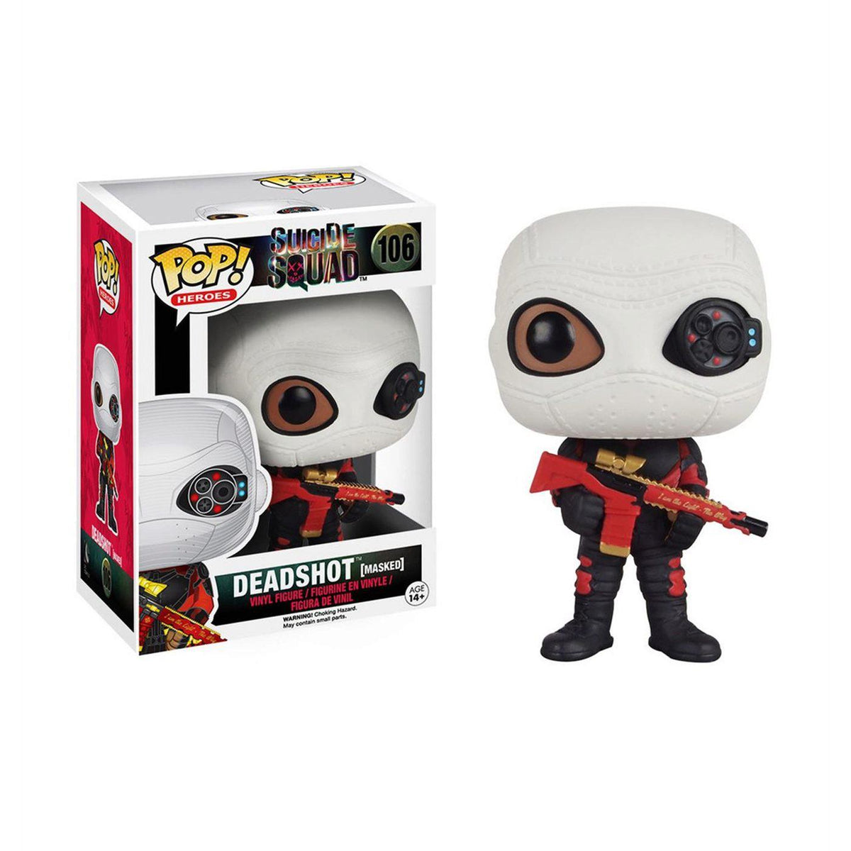 Funko Pop! Heroes: Suicide Squad – Deadshot (Masked) #106