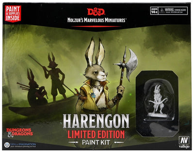 Dungeons & Dragons: Nolzur's Marvelous Unpainted Miniatures: Harengon - Paint Kit