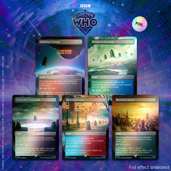 Secret Lair Drop: Secret Lair x Doctor Who: The Dalek Lands - Traditional Foil Edition [SLD - N/A]
