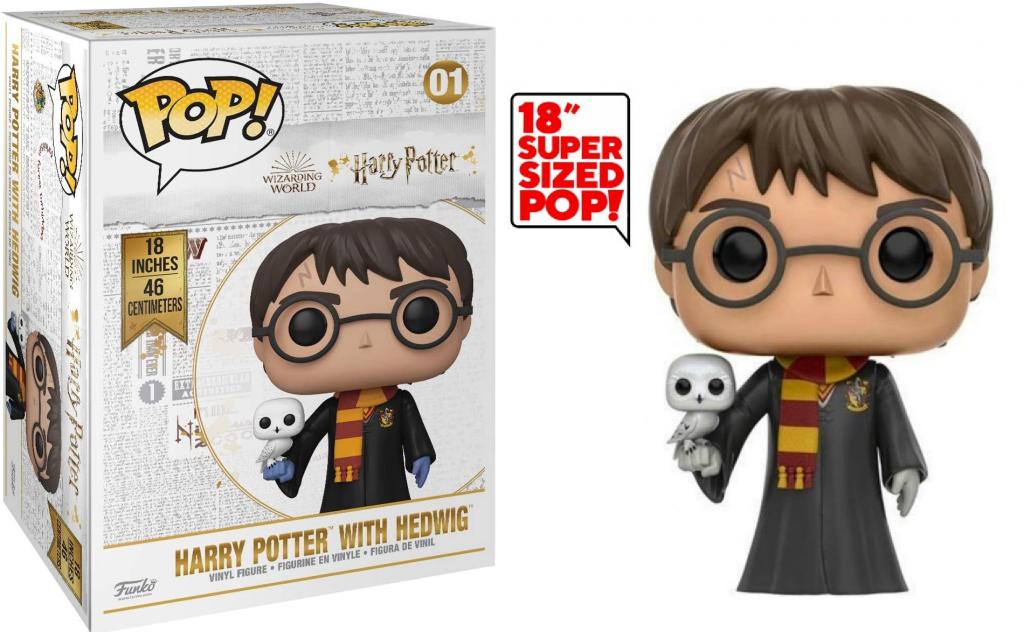 Funko Pop! MEGA Pop! - Harry Potter with Hedwig 18 Inch Vinyl Figure #03