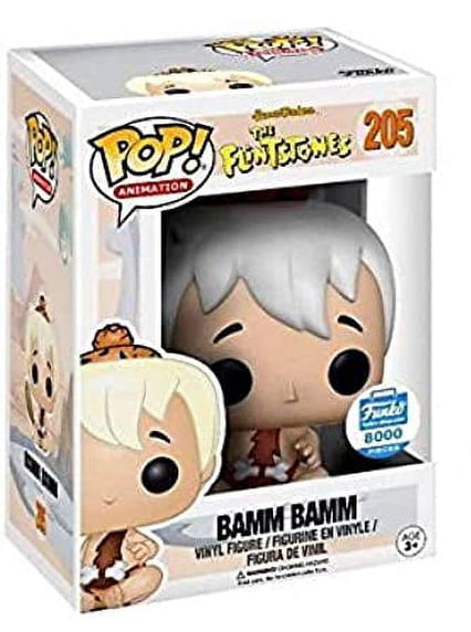 Funko Pop! Hanna-Barbera: The Flintstones Animation Bamm Bamm #205 Funko Exclusive