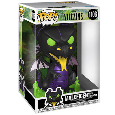 Funko Disney Villains Maleficent Dragon 10-Inch Jumbo Pop! Vinyl Figure