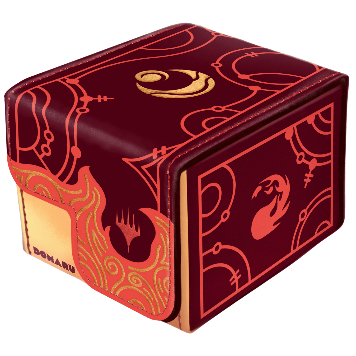 Gatherer's Tavern DOMARU Deck Box - Lorwyn Eclipsed: Cinder Red