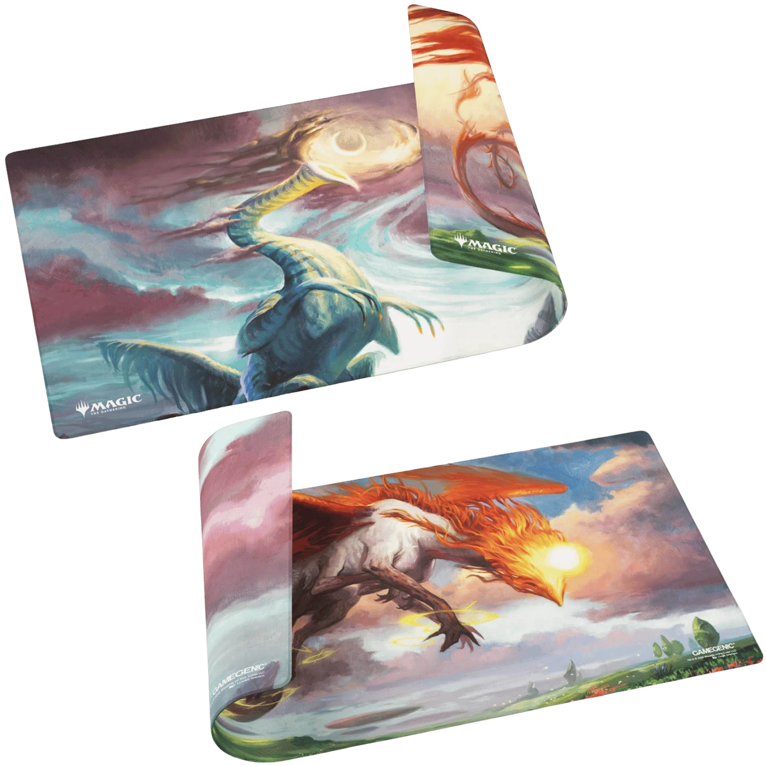 Magic: The Gathering Lorwyn Eclipsed Playmat - Eirdu, Carrier of Dawn / Isilu, Carrier of Twilight