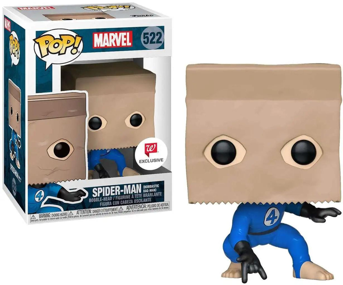 Funko Pop Marvel Spider-Man Bombastic Bag-Man #522 Walgreens Exclusive