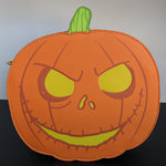 Loungefly Disney The Nightmare Before Christmas Jack-o'-Lantern Glow-in-the-Dark Crossbody Purse (Entertainment Earth Exclusive)
