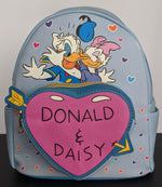 Disney Donald Duck & Daisy Duck Hearts Mini Backpack – Entertainment Earth Exclusive