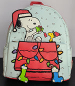 Peanuts Snoopy & Woodstock Gift Giving Glow-in-the-Dark Mini Backpack
