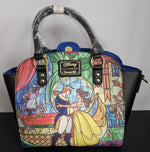 Loungefly Disney Beauty and the Beast – Belle Castle Series Crossbody Bag