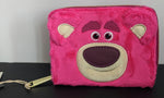 Disney Pixar Toy Story Lotso Cosplay Sherpa Zip-Around Wallet