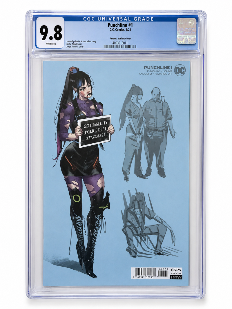 Punchline #1 Jimenez Variant Cover CGC 9.8 — Cert 4093016011