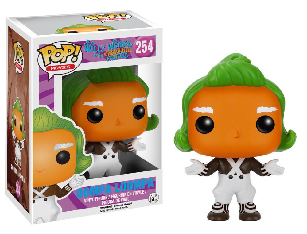 Funko Pop Movies Willy Wonka Oompa Loompa #254 Vaulted Vinyl Figure