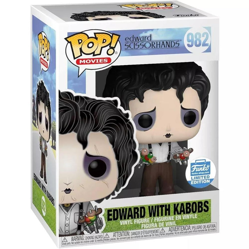 Funko Pop! Movies: Edward Scissorhands – Edward with Kabobs #982 (Funko Shop Exclusive)