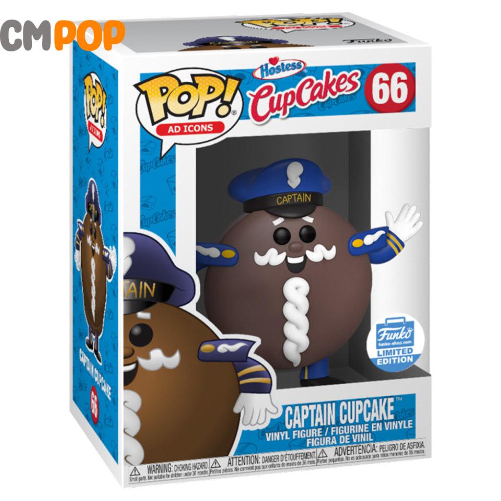 Funko Pop Ad Icons Hostess Captain Cupcake #66 Funko Shop Exclusive