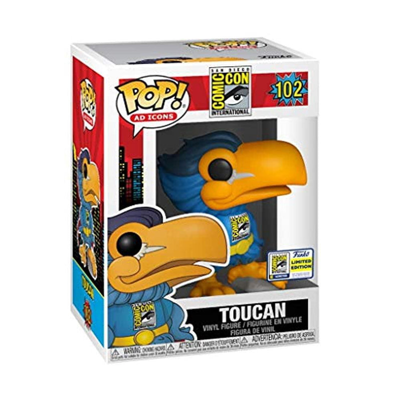 Funko Pop! Ad Icons: Toucan as Superhero #102 (2020 SDCC Exclusive)