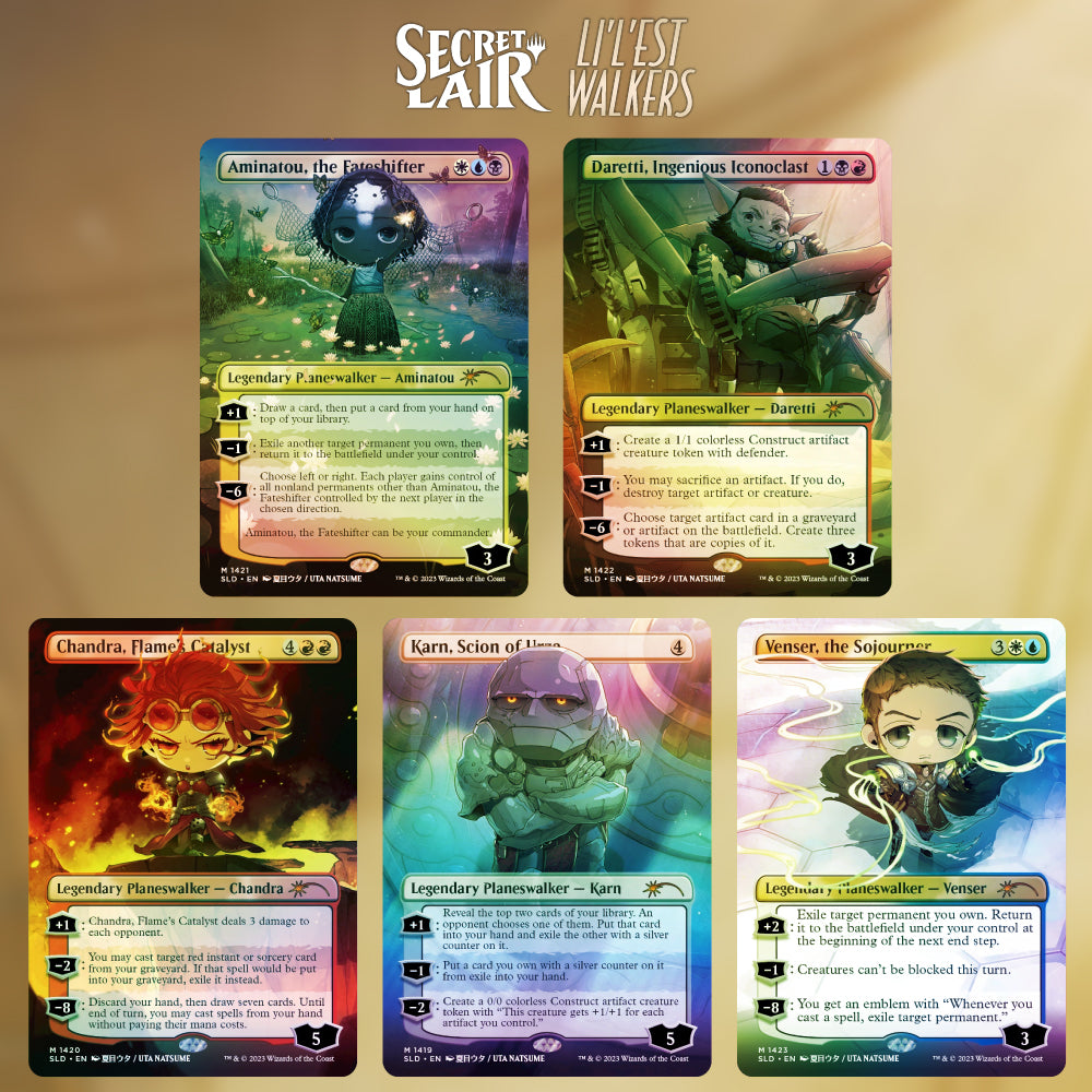 Secret Lair Drop: Li'l'est Walkers - Rainbow Foil Edition [SLD - N/A]