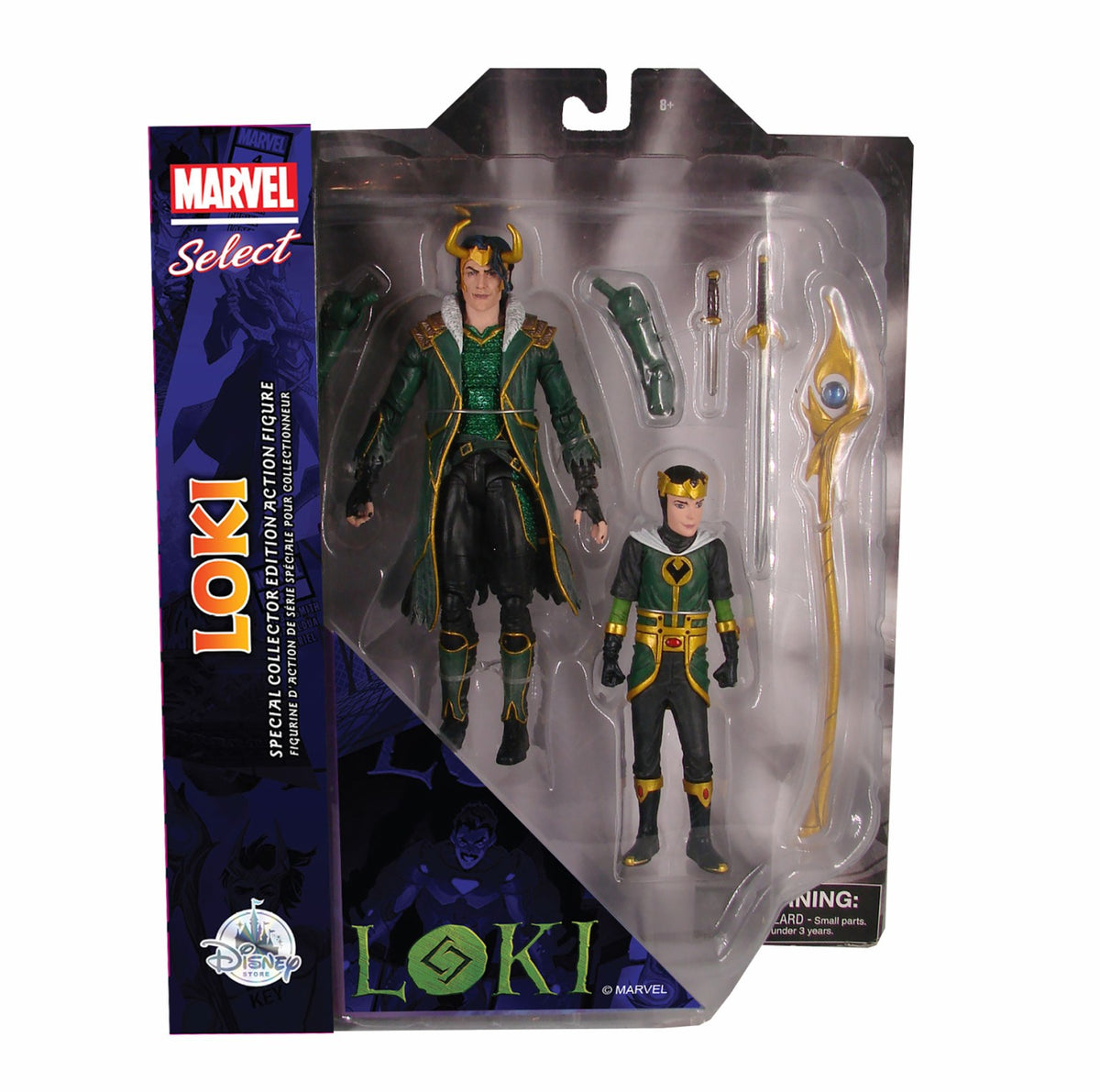 Marvel Select Loki & Kid Loki Disney Store Exclusive 2-Pack