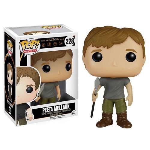 Funko Pop Movies Hunger Games Peeta Mellark #228 Vaulted 2015 Vinyl Figure