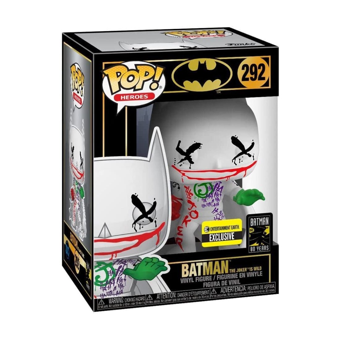 Funko Pop! Heroes Batman (The Joker Is Wild) #292 Entertainment Earth Exclusive