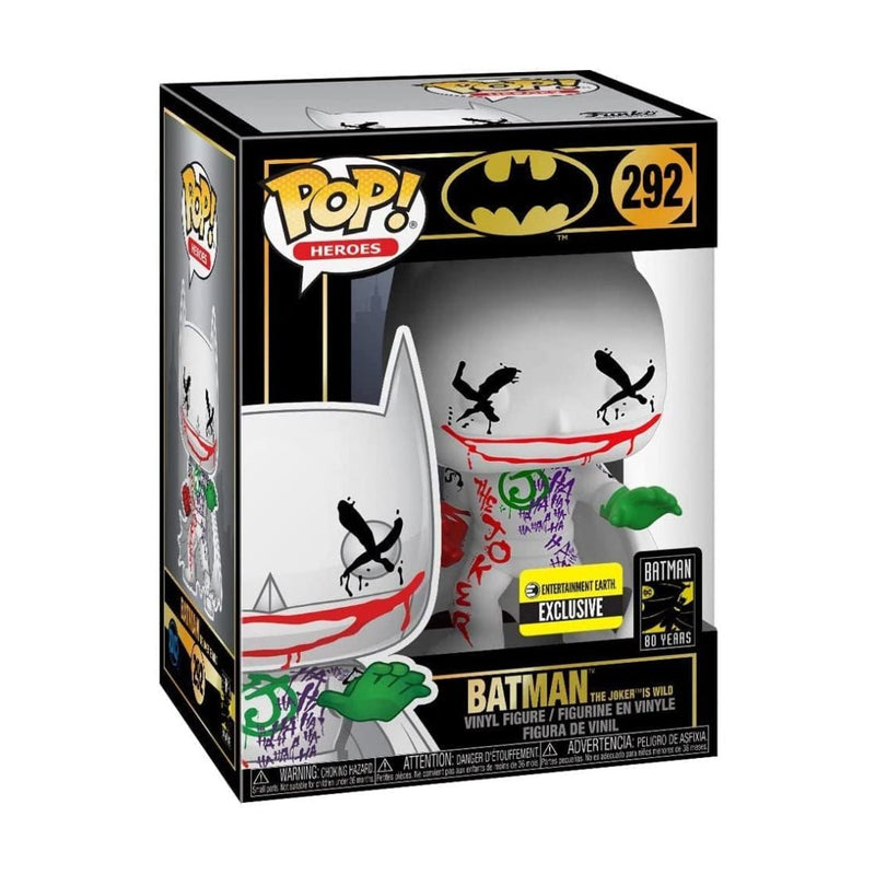 Funko Pop! Heroes Batman (The Joker Is Wild) #292 Entertainment Earth Exclusive