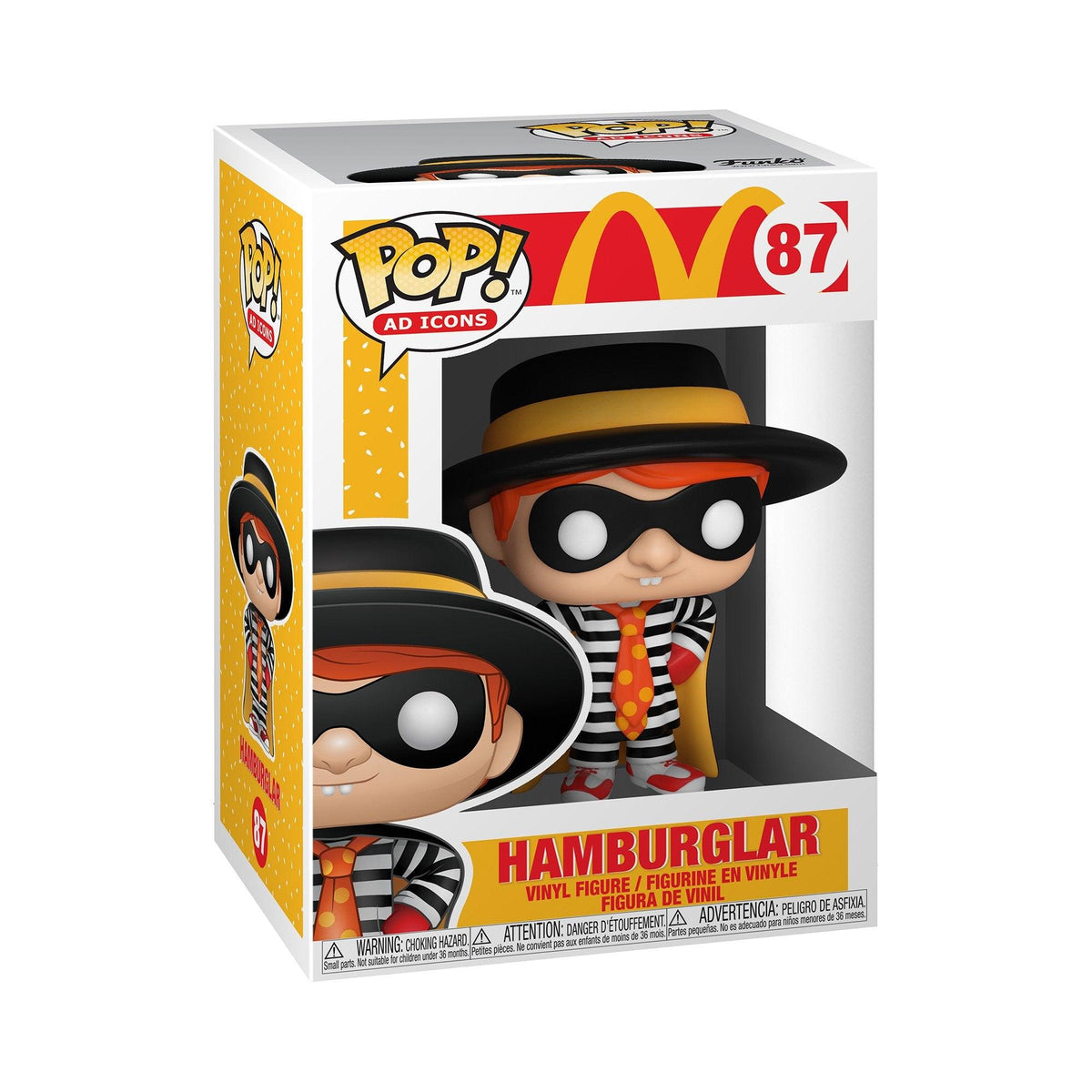 Funko Pop Ad Icons McDonalds Hamburglar number 87 in window box