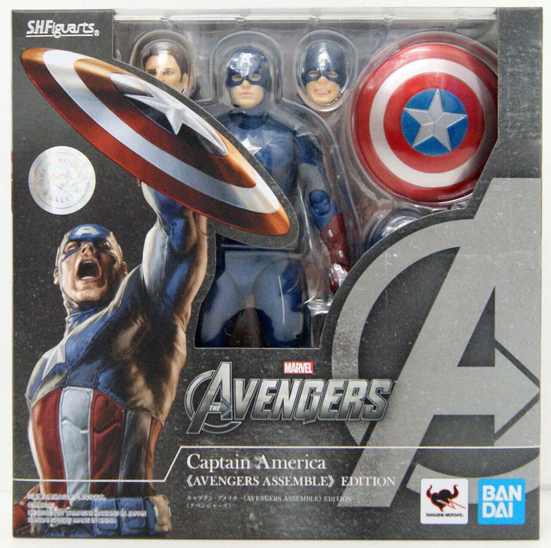 The Avengers S.H.Figuarts Captain America (Avengers Assemble Edition) Action Figure