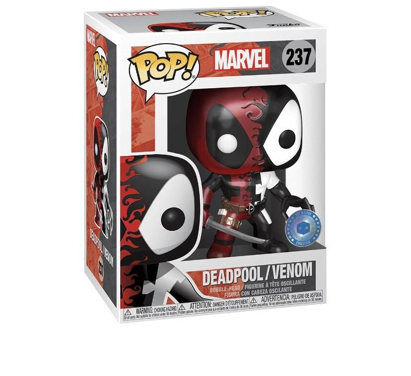 Funko Pop Marvel Deadpool Venom #237 Pop in a Box Exclusive Vaulted