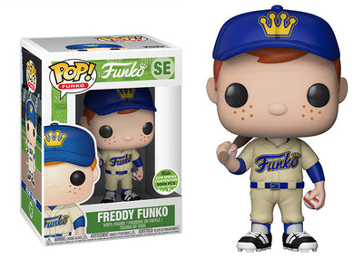 Funko Pop! Freddy Funko Baseball alternate uniform #SE 2018 Spring Convention LE 3,000 in box