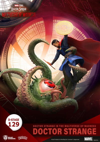 Doctor Strange in the Multiverse of Madness – Doctor Strange vs. Gargantos D-Stage DS-129 6.7-Inch Statue