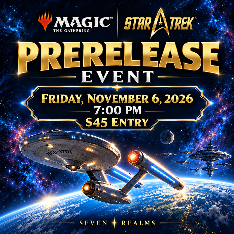 Magic: The Gathering | Star Trek Prerelease | Friday, November 6, 2026