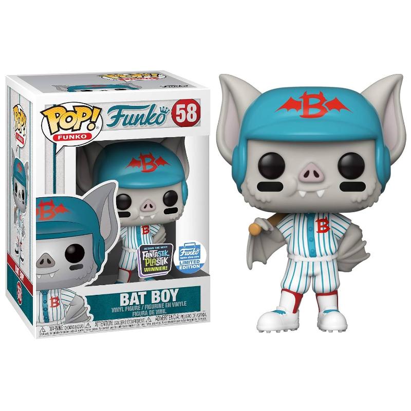 Funko Pop Fantastik Plastik Bat Boy #58 Popcultcha Exclusive Vaulted