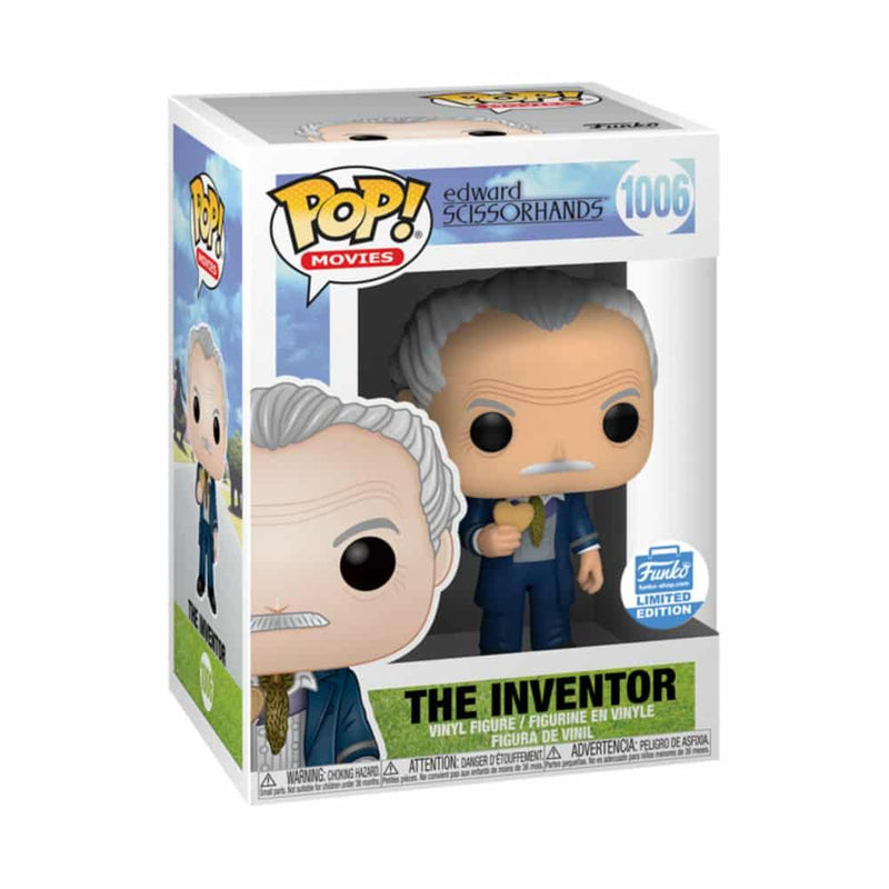 Funko Pop! Movies: Edward Scissorhands – The Inventor #1006 (Funko Shop Exclusive)