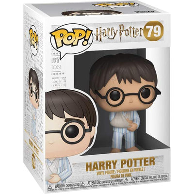 Funko Pop! Harry Potter #79 in pajamas with arm sling in box