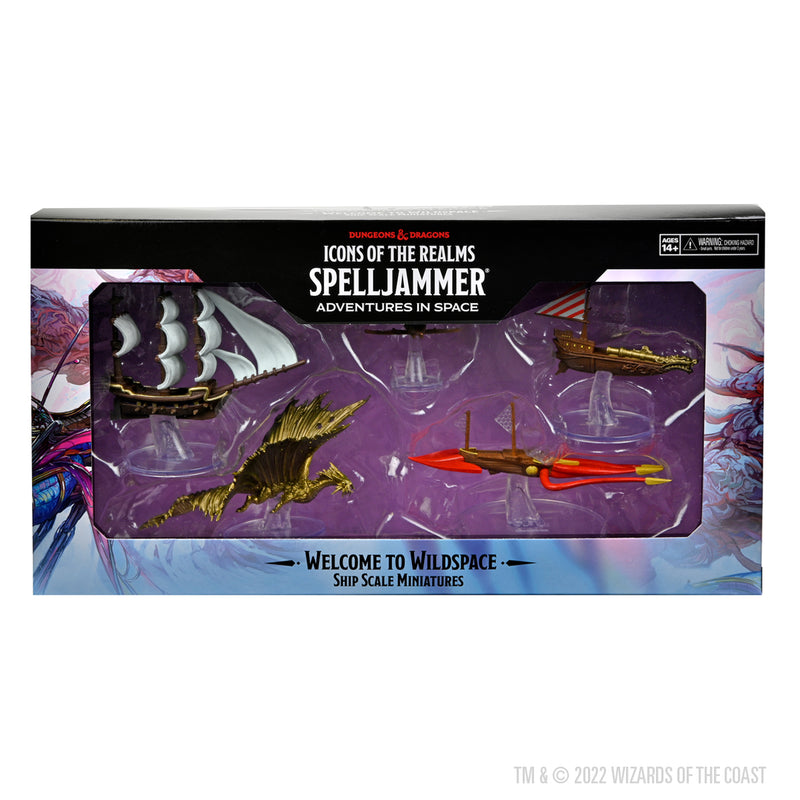 Dungeons & Dragons Miniatures: Icons of the Realms - Spelljammer Adventures in Space - Welcome to Wildspace