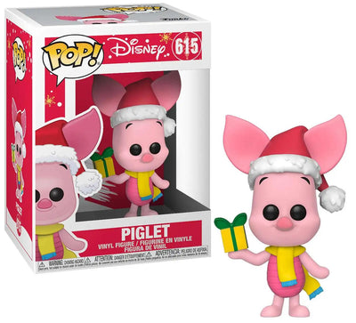 Funko Pop Disney Winnie the Pooh Holiday Piglet #615 Christmas 2019