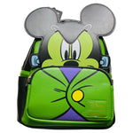 Loungefly Disney Mickey Mouse Frankenstein cosplay glow-in-the-dark mini backpack Entertainment Earth exclusive