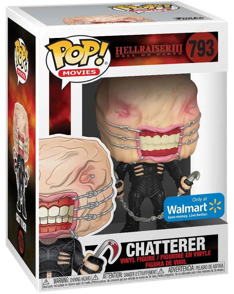 Funko Pop Hellraiser Chatterer #793 Walmart Exclusive Vaulted Horror Figure