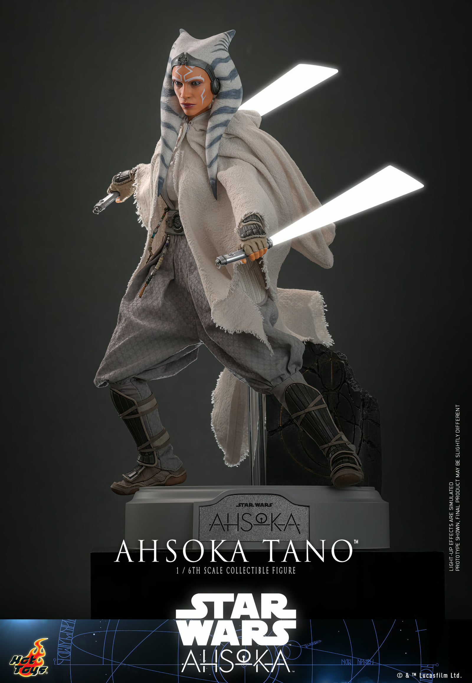 Star Wars Hot Toys Star Wars Ahsoka Tano (TMS118)