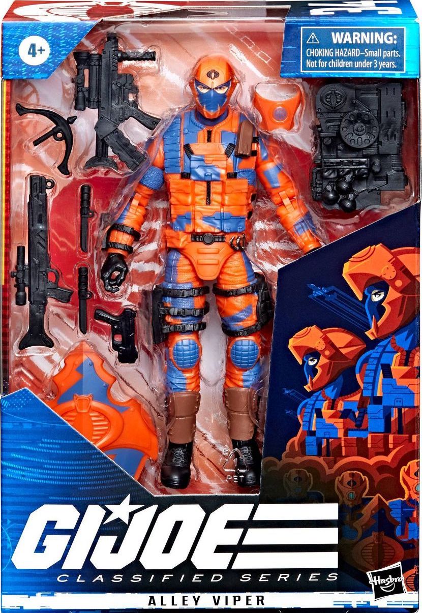 G.I. Joe 6" Classified Series Alley Viper #34