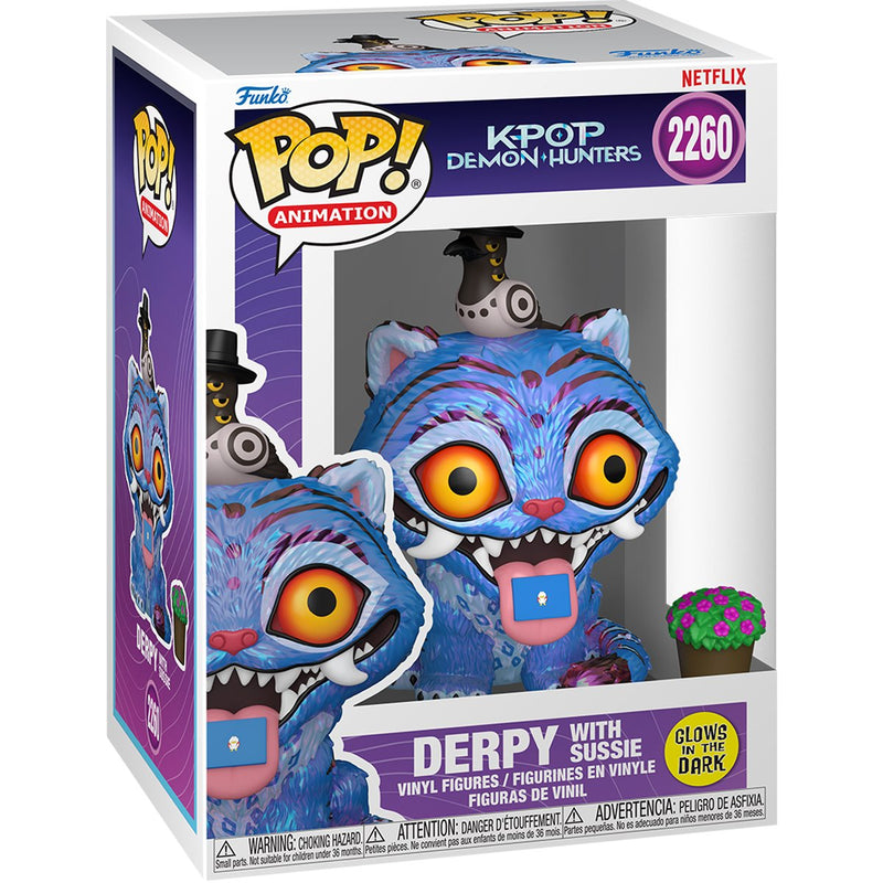 Funko Pop! KPop Demon Hunters Derpy with Sussie Glow-in-the-Dark #2260
