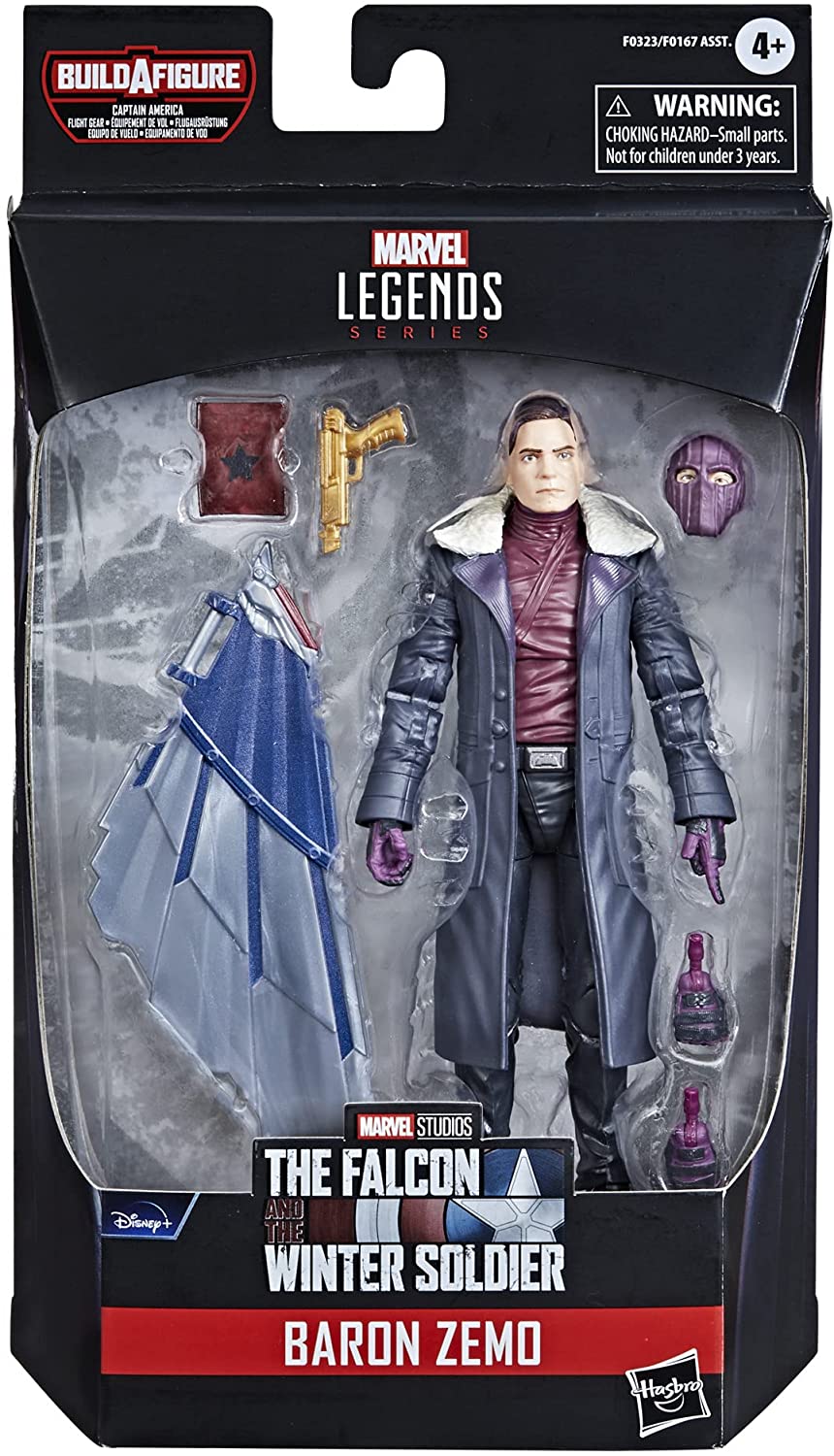 Marvel Legends Baron Zemo (Flight Gear Build A Figure)