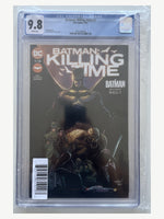 Batman: Killing Time #1 – David Marquez Cover – CGC 9.8 original item photograph; certification 4031209003